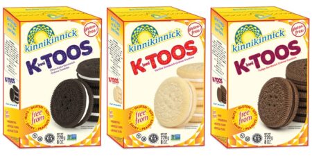 K-Toos Sandwich Creme Cookies Reviews and Information - Dairy-Fee, Gluten-Fee, Nut-Free, and Soy-Free. Pictured: All