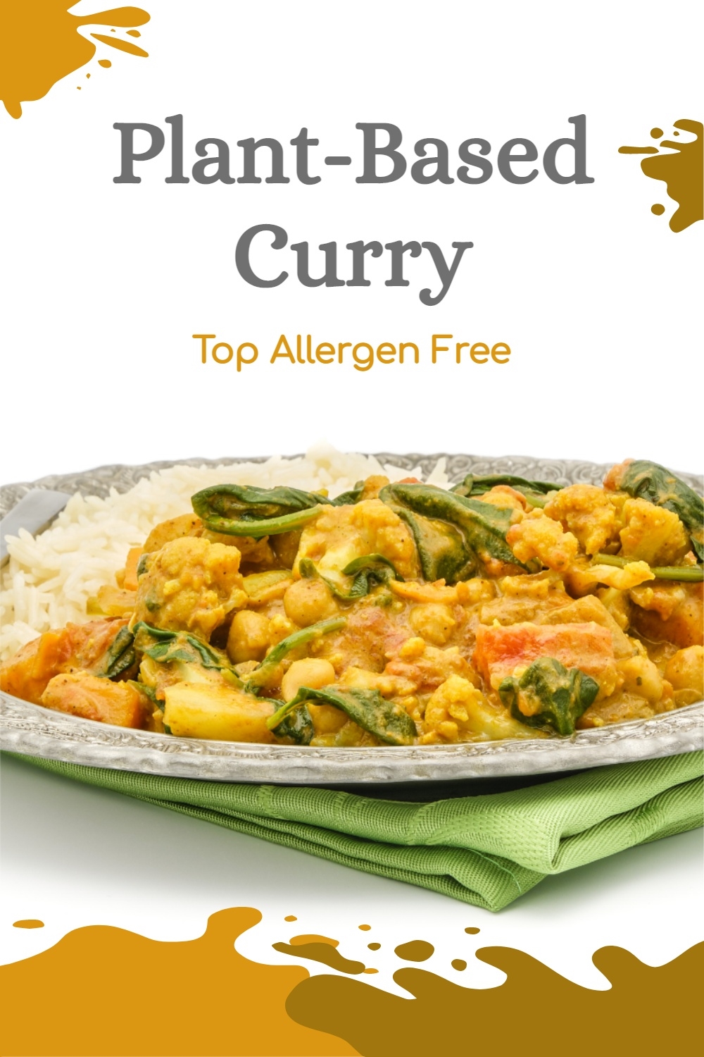 Dairy-Free Vegetable Curry Recipe (Indian-Style, Plant-Based)