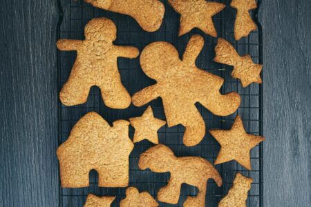 Gluten-Free Vegan Gingerbread Cookies Recipe - roll and cut gingerbread people - top allergen-free!