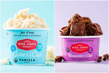 Dairy-Free Miss Jones Dessert Cups Reviews and Info - just add water and microwave instructions.