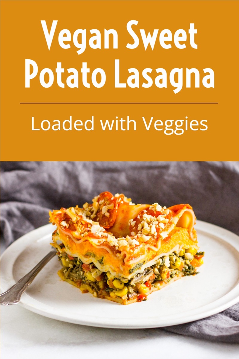 Vegan Sweet Potato Lasagna Recipe - plant strong entree by Rip Esselstyn - dairy-free, optionally gluten-free