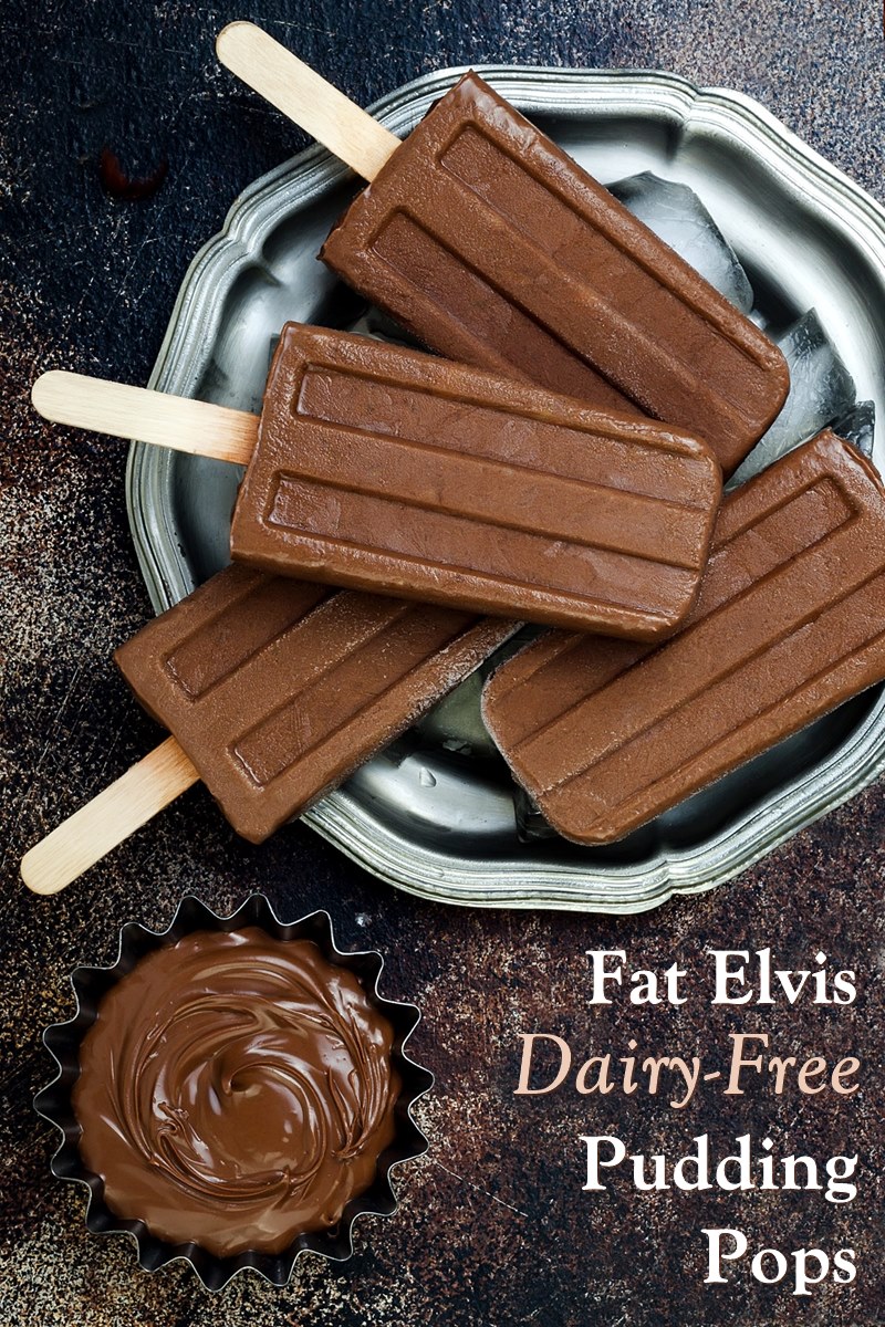 Fat Elvis Vegan Pudding Pops Recipe with options for All