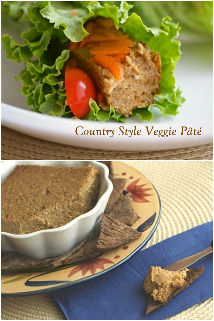 Country Style Veggie Pâté Recipe - Vegan, Plant-Based and oh-so-flavorful! Also gluten-free.