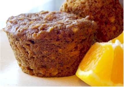 Vegan Orange Oat Muffins Recipe