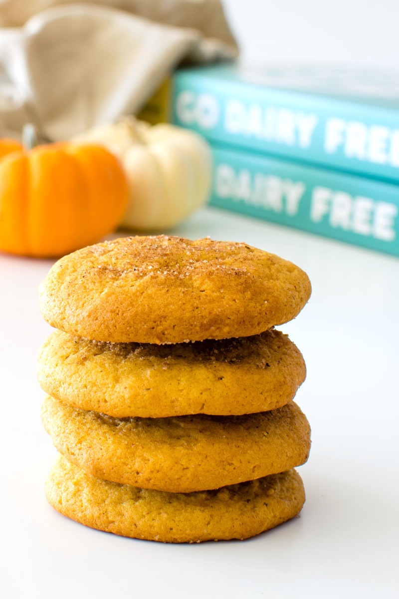 Dairy-Free Pumpkin Cookies Recipe from Go Dairy Free, The Guide and Cookbook