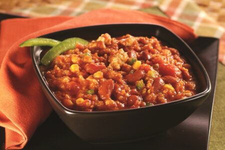 Quick Mexican-Style Pumpkin Chili Recipe (dairy-free, gluten-free and allergy-friendly - vegan options included)