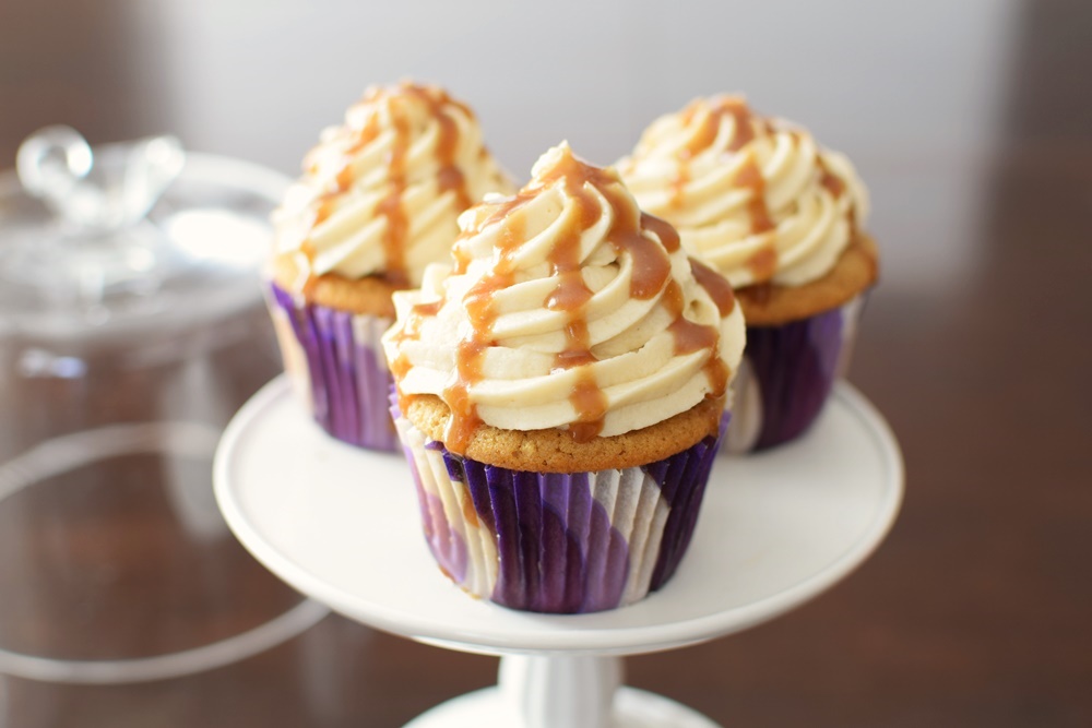 30 Homemade Treats for a Dairy-Free Mother's Day to Remember. PIctured: Vegan Butterscotch Cupcakes
