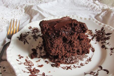 Chocolate Carrot Cake with Chocolate Frosting (Recipe) - dairy-free, egg-free, nut-free deliciousness!
