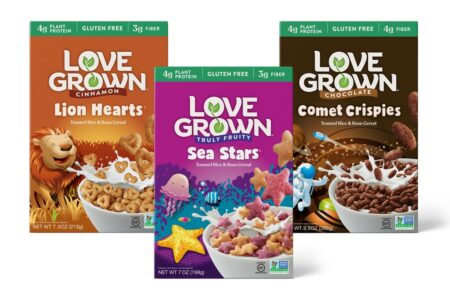 Love Grown Kids Cereals Reviews and Info - dairy-free, gluten-free, vegan, and made with beans and lentils!