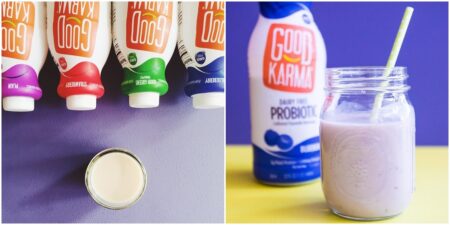 Good Karma Probiotic Cultured Flaxmilk Beverages (Dairy-free, Vegan, Top Allergen-Free, High in Omega 3 & Protein)