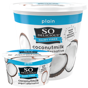 So Delicious Dairy Free Coconut Milk Yogurt Reviews and Information (Dairy-Free, Soy-Free, Gluten-Free, and Vegan). Pictured: Plain