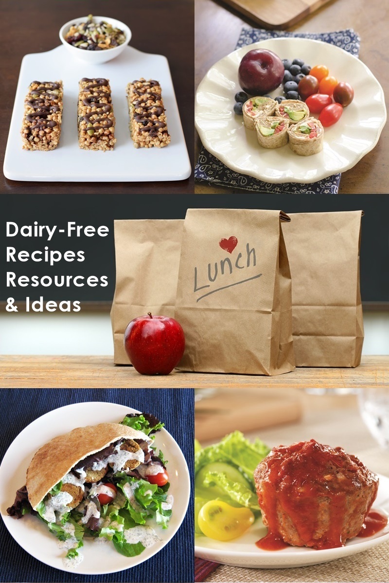 Over 50 Dairy-Free Lunch Box Ideas with Kid-Friendly Recipes and Resources!