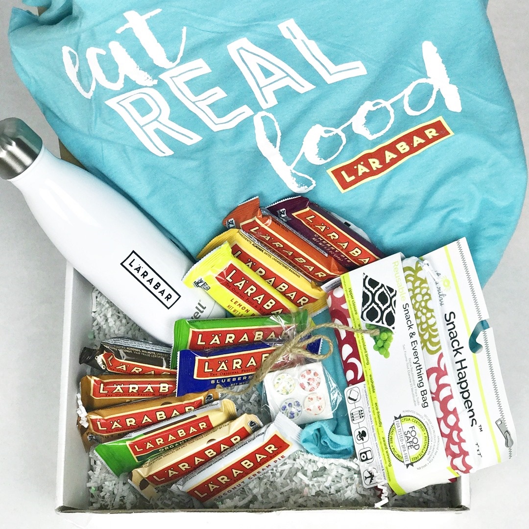The Best Larabar Flavors by Popular Vote (giveaway prize shown for the vote)