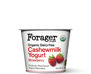 Forager Project Cashewgurt / Cashewmilk Yogurt Reviews and Information. We have ingredients, ratings, and more for this natural, vegan, soy-free yogurt line. Pictured: Strawberry