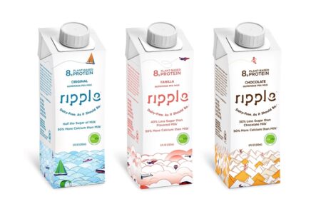 Ripple Milk Kids - Shelf-Stable, High-Protein, Dairy-Free Pea Milk Singles in Original, Vanilla, and Chocolate
