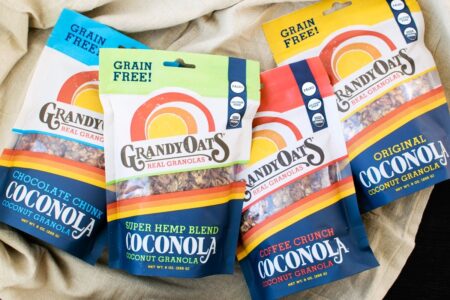 GrandyOats Coconola - Oat-Free, Grain-Free, Paleo Granola Made in a Solar-Power Bakery. We have the ingredients, availability, tasting notes, and more ...