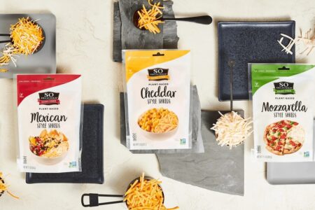 So Delicious Dairy-Free Shreds Reviews and Info - plant-based cheese alternative reformulated and repackaged in 2021 - in 3 vegan flavors!