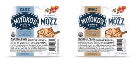 Miyoko's Vegan Mozz Fulfills Cravings for Fresh and Smoked Mozzarella - review, ratings,, ingredients, allergen info and more! It's dairy-free, soy-free, gluten-free, and paleo-friendly