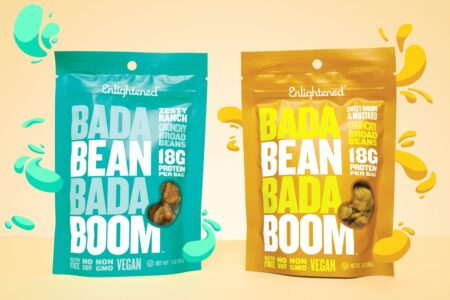 Bada Bean Bada Boom Review & Info - Crunchy Broad Bean Snacks in several vegan, dairy-free, and gluten-free flavors