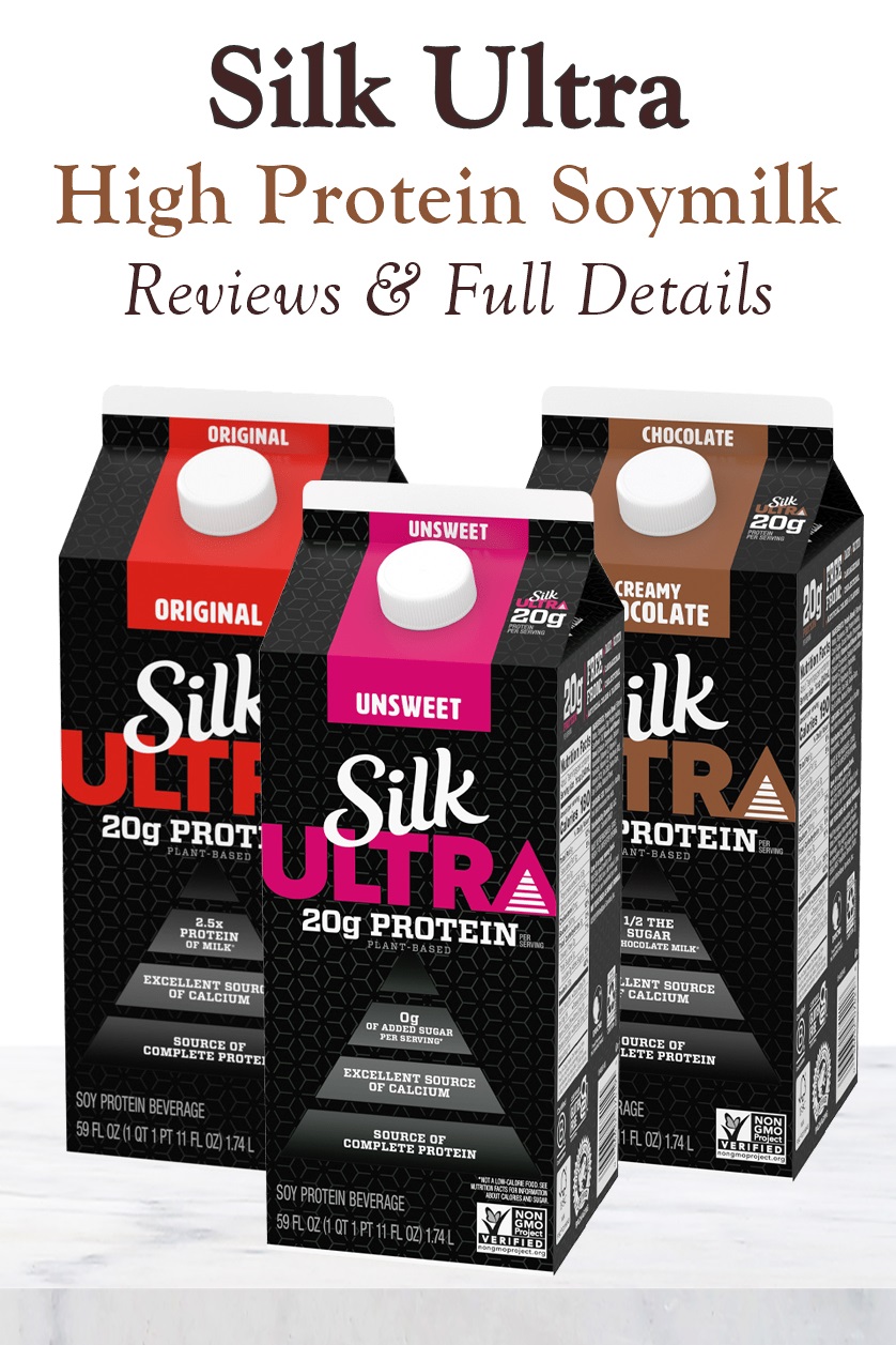 Silk Soy Milk Nutrition Label