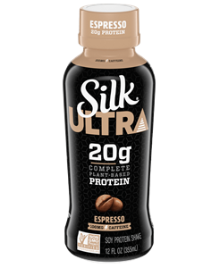 Silk Ultra Protein Milk Beverage Review and Info - 20 grams of plant-based, dairy-free protein per cup! Soymilk that's an excellent source of calcium, vitamin d, and more.