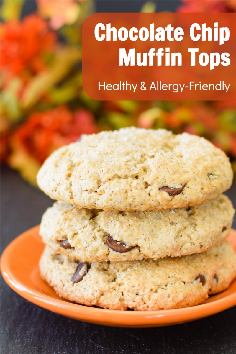 Healthy Chocolate Chip Muffin Tops Recipe with Options for All