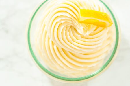 Dairy-Free Lemon Frosting Recipe with Buttercream Option - naturally vegan and allergy-friendly