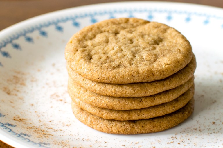 Dairy-Free Cinnamon Cookies Recipe - soft, chewy, and cinnamon toasty! Also nut-free and soy-free.